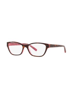 Woman Square Plastic EC2001 Eyeglasses