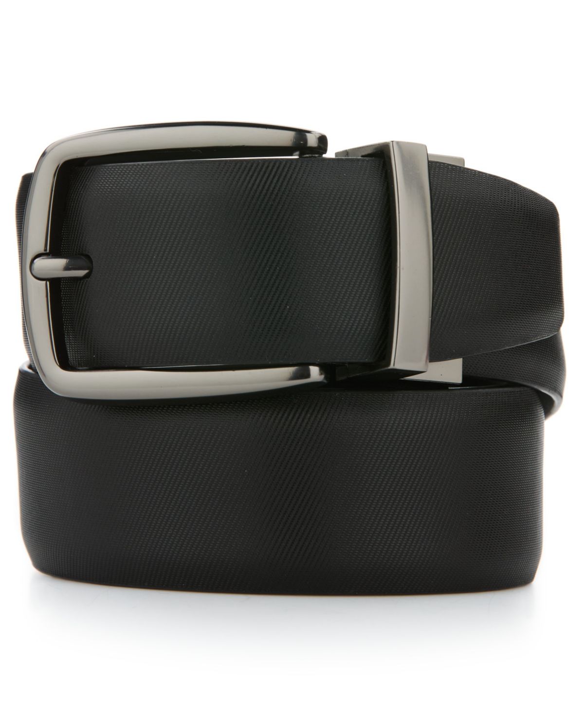 Мужской пояс для платья с диагональным реверсивным рисунком