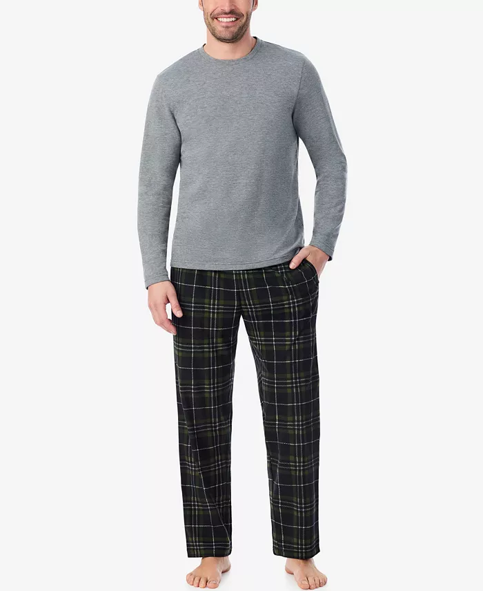 Men's Cozy Lodge Long Sleeve Pajama Set - thumbnail 10