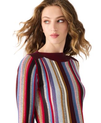 Women's Serra Stripe Rib Mix Knit Sweater