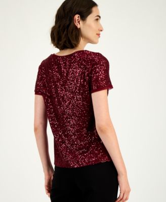 Women's Sequined T-Shirt