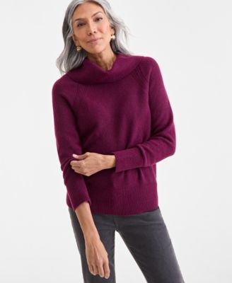 Women's Cowl-Neck Sweater, Macy's Exclusive