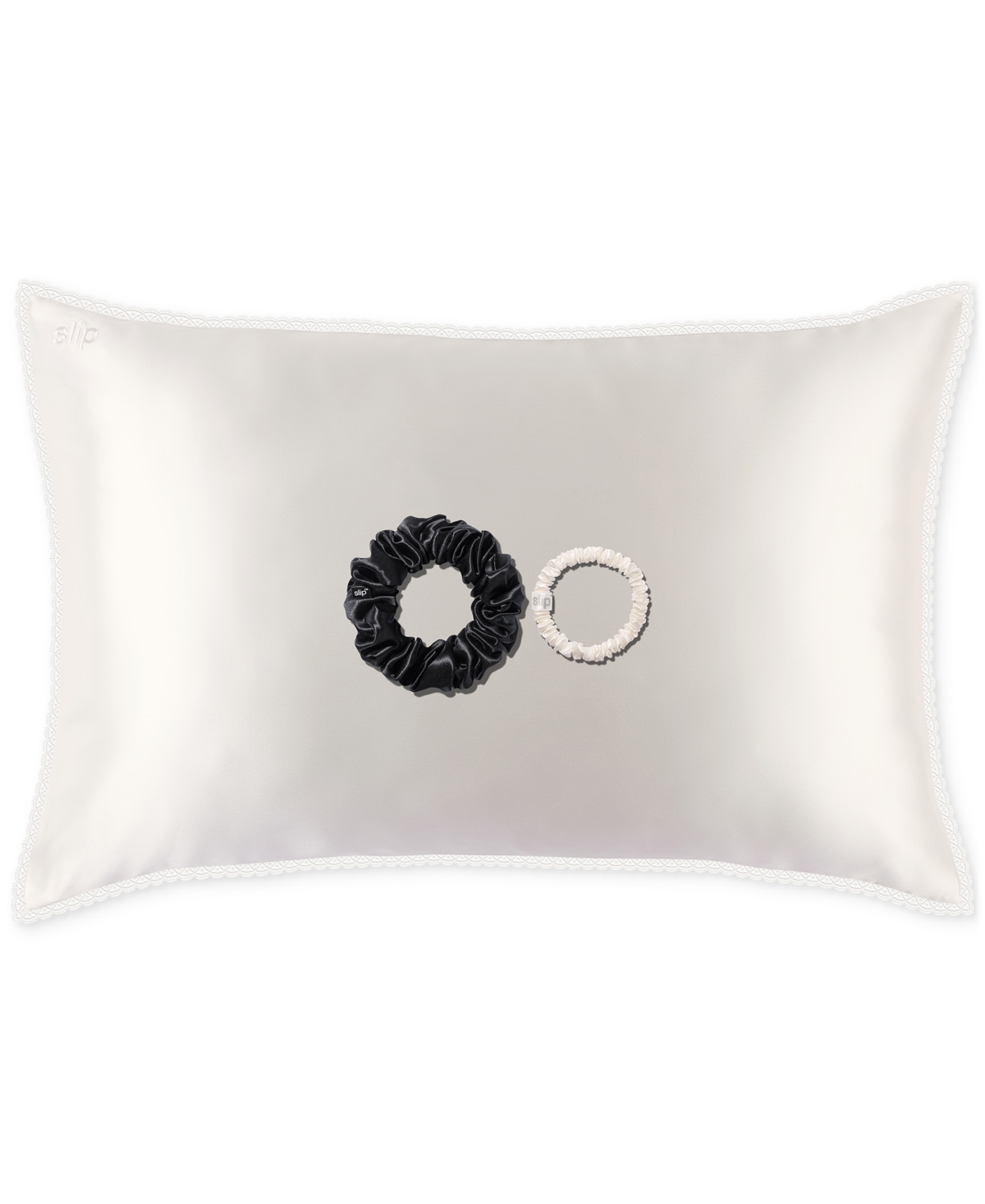 Slip 3-pc. Pure Silk Queen Pillowcase & Scrunchie Gift Set In Pink