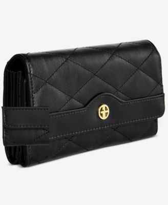 Quilted Receipt Manager Wallet, Macy's Exclusive