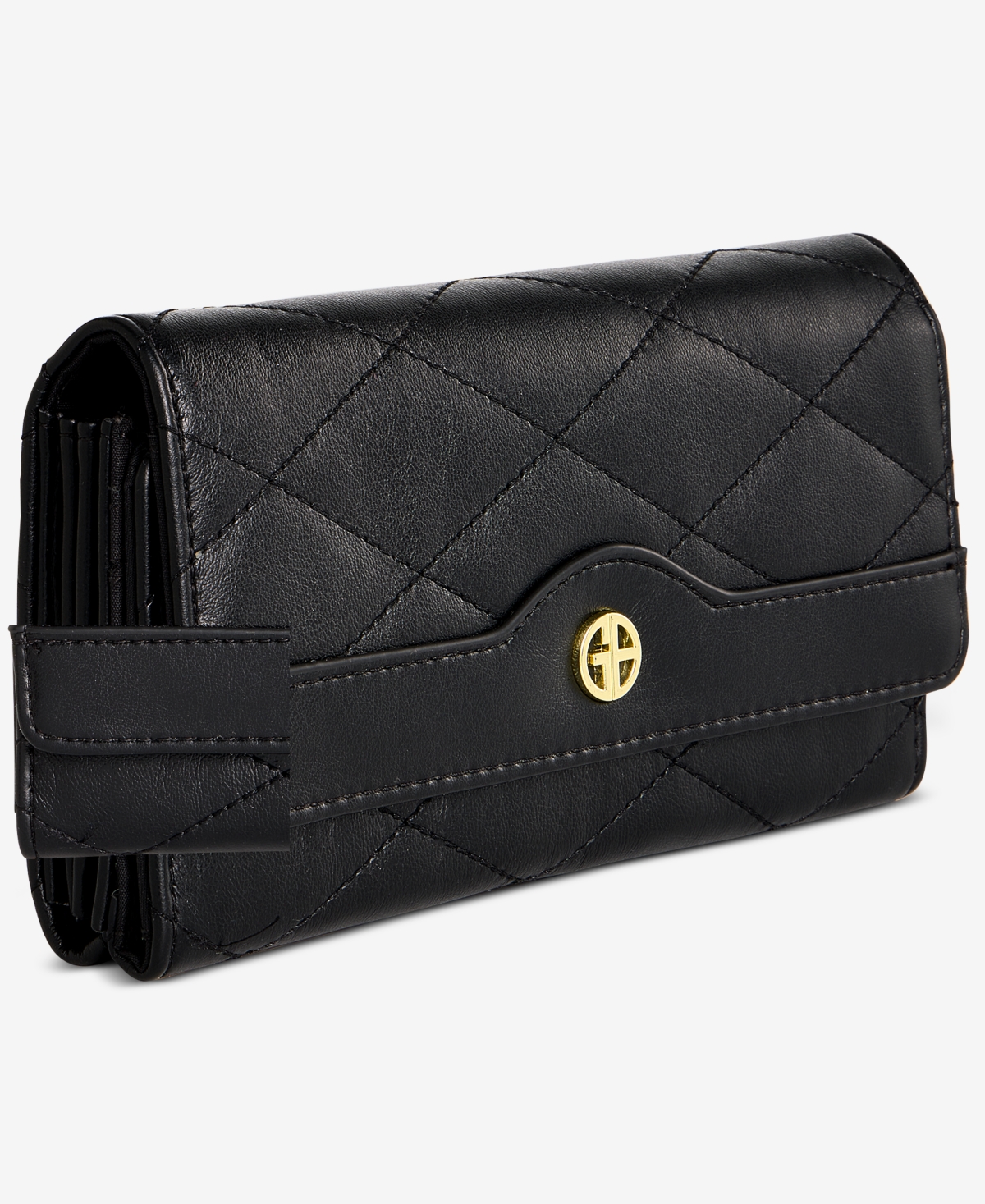 Giani Bernini Quilted Receipt Manager Wallet, Macy's Exclusive