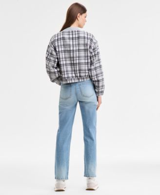 Juniors' Skater Straight-Leg Jeans