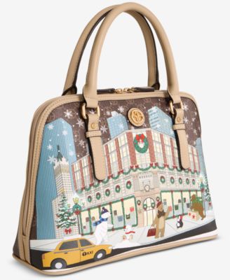 Bears Dome Satchel Bag, Macy's Exclusive