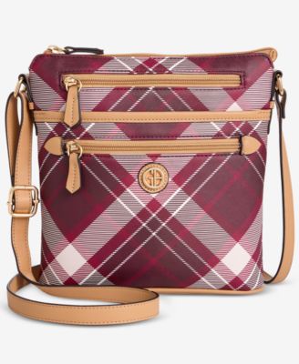 Giani Bernini - Plaid North South Crossbody