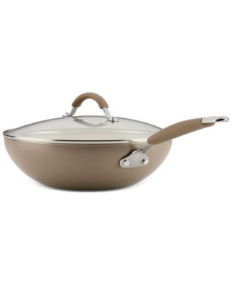 Cucina Ceramic Nonstick 11" Stir Fry Pan with Lid