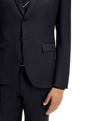 Men's Virgin-Wool Extra-Slim-Fit Suit Jacket