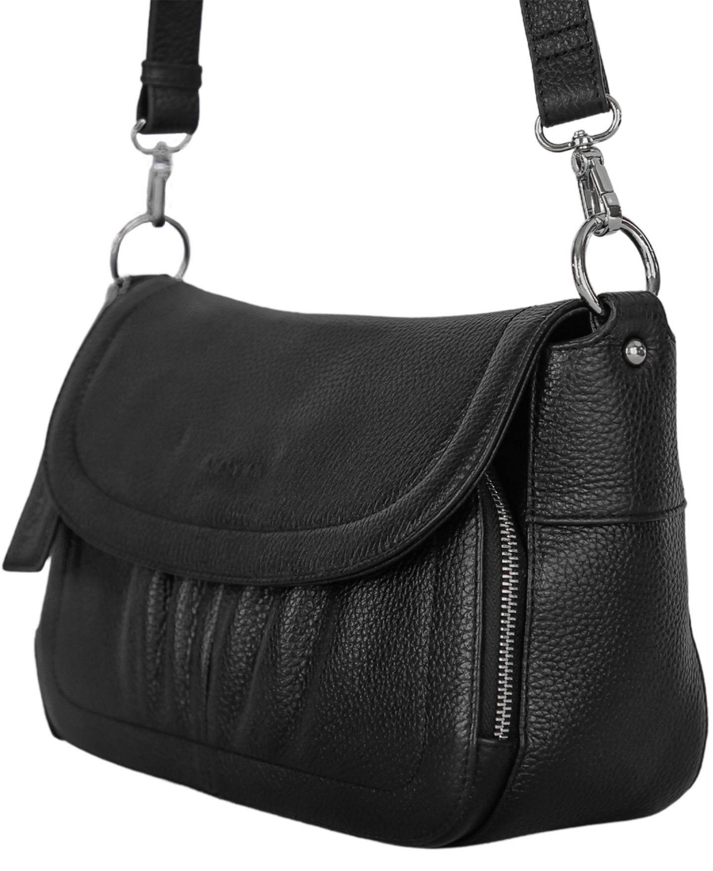 Женская сумка Mancini Charlotte Mini Organizer Crossbody, цвет: Чёрный — фото 5