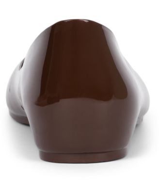 Women's Fixed Split-Toe Jelly Flats