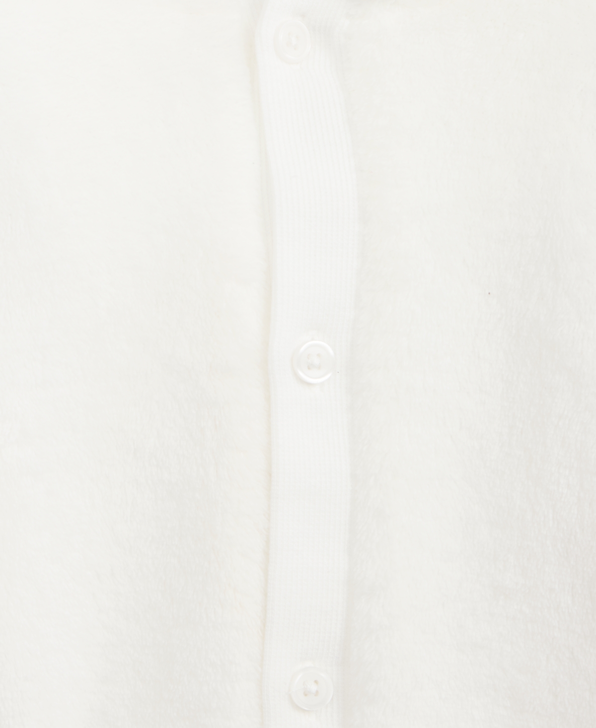 First Impressions Baby Bear-ear Hooded Faux-sherpa Jacket, Macy's Exclusive In White