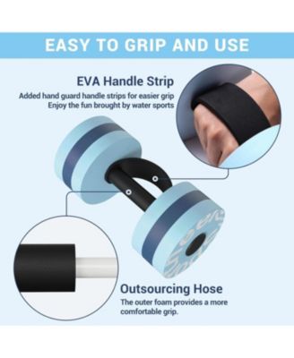 Water Weights Aquatic Exercise Dumbbells Water Dumbbell Aerobics Workouts