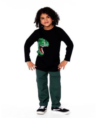 Toddler Boys Twill Jogger Pants with Patch Pockets Forest Green - Toddler|Child