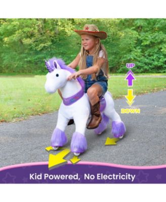 Ride-on Unicorn Purple Model U Size 5 for Age 7-12