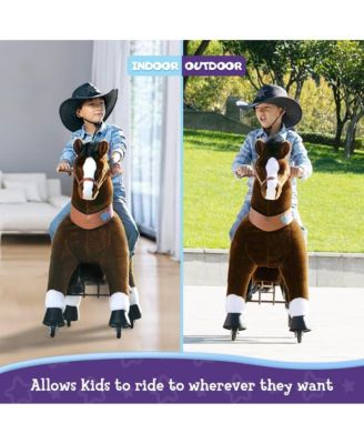 Ride-on Horse Chocolate Model U Size 5 for Age 7-12