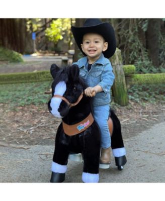 Ride-on Horse Black Model U Size 3 for 3-4 Years