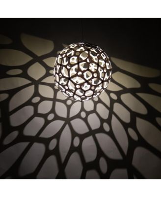 18" Solar - Peace - Black