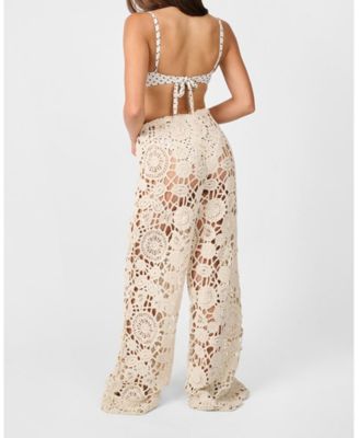 Women's Pull On Crochet Pant