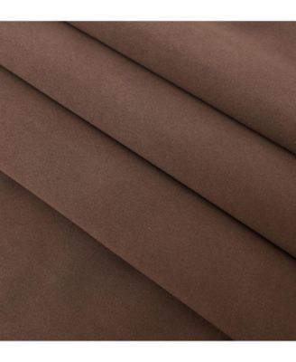 100% Hotel Blackout Thermal Insulated Grommet Curtains (2 Pack)