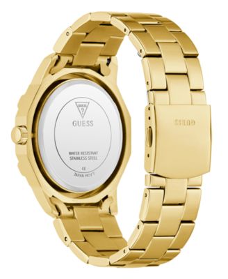 Men's Gold Tone Multi-function Watch, 46mm