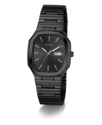 Men's Black Date Watch, 35mm