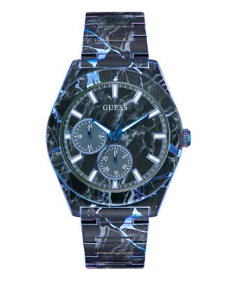 GUESS Men's Black Multi-function Watch, 44mm - Macy's 
