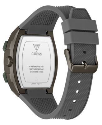 Men's Grey Gunmetal Multi-function Watch, 44mm