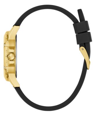 Women's Black Gold Tone Analog Watch, 35mm