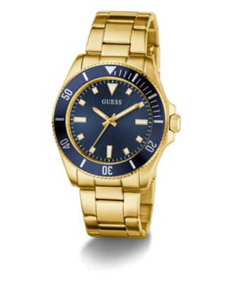 Men's Gold Tone Analog Watch, 41mm