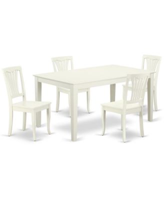 Rectangular dining table set