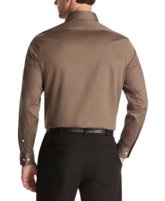Calvin Klein Men's Steel Plus Slim Fit Dress Shirt