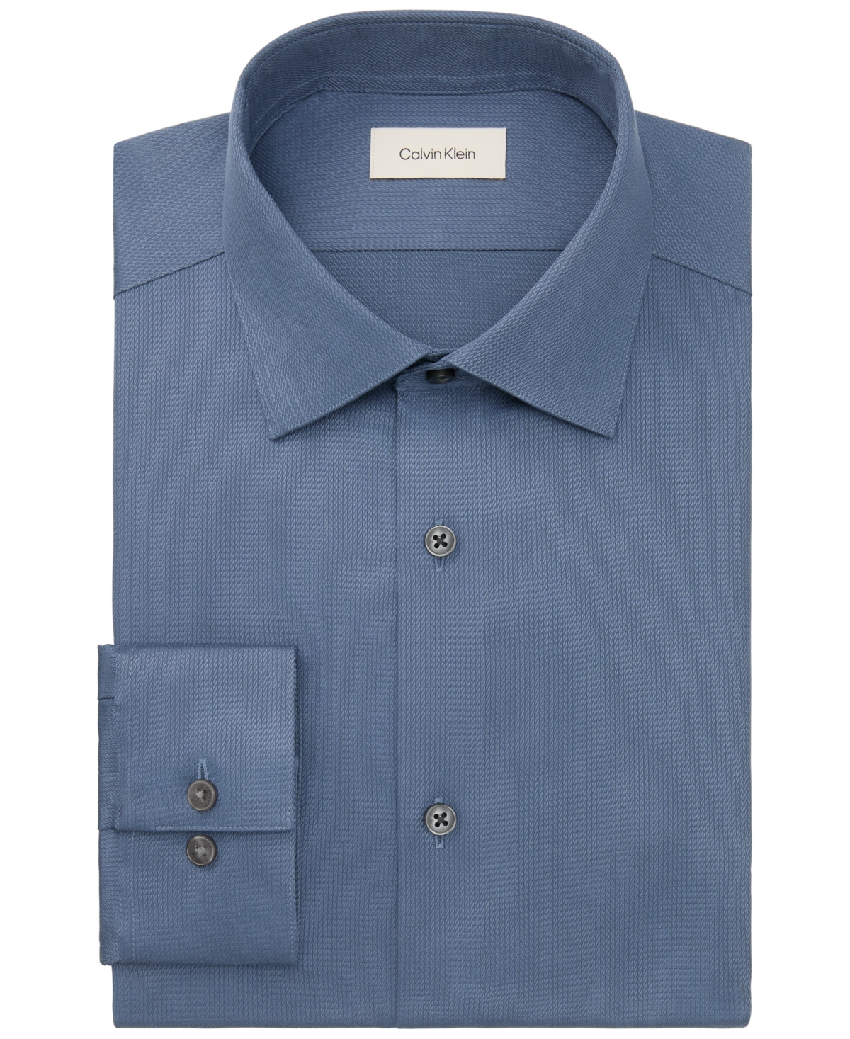 Calvin Klein Men's Steel Plus Slim Fit Dress Shirt