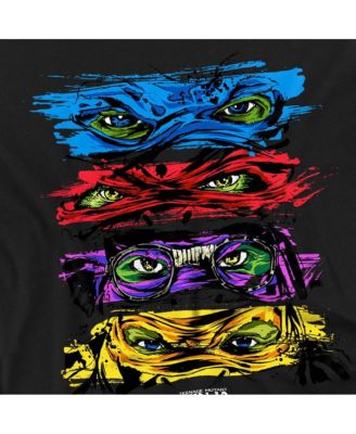 Big & Tall Out Of The Shadows Group Stacked Masks T-Shirt