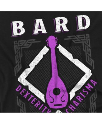 Men's Dungeons Dragons Bard Dexterity Charisma T-Shirt