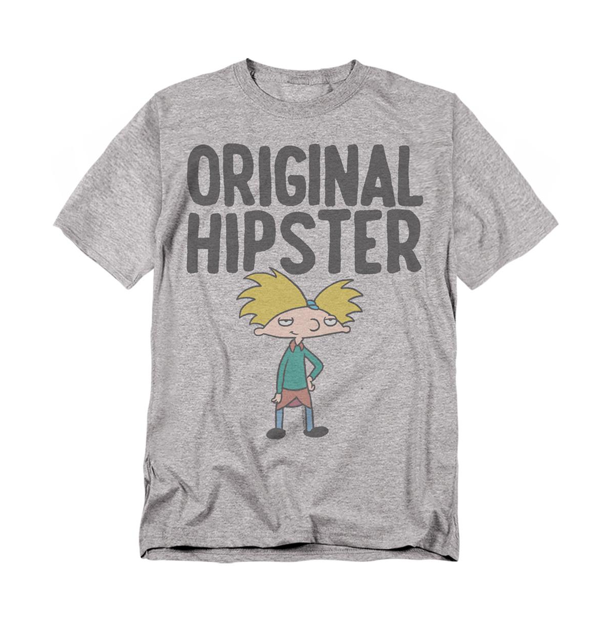 Men's Hey Arnold Original Hipster T-Shirt - Athletic heather