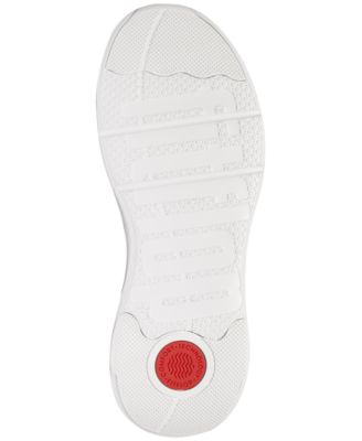 Women's Super-Q Crystal-Trim Knit Laced Up Sneakers