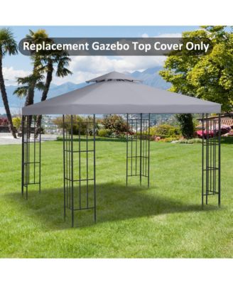 Gazebo Replacement Canopy for 01 -0153, 9.8' x 9.8',