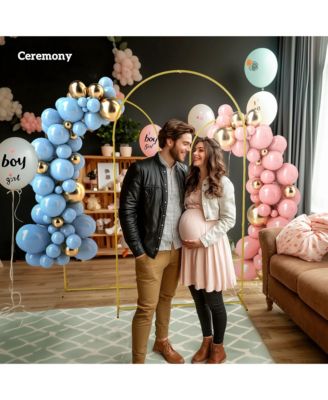 Metal Arch Backdrop Sd Set of 3, 7/6.5/6 ft Wedding Arch Frame