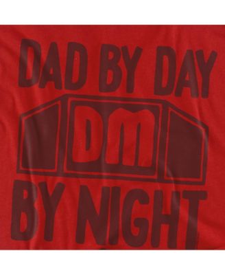 Big & Tall Dungeons And Dragons Daddy By Day, Dm By Night T-Shirt