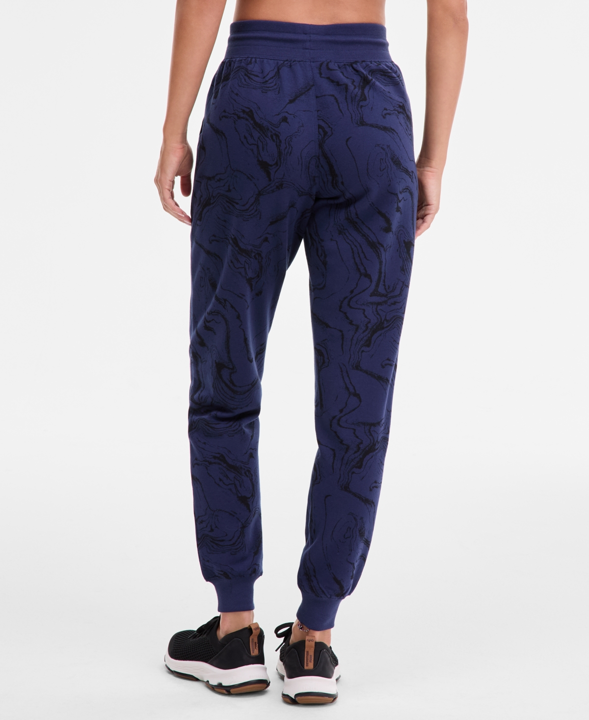 Id Ideology Women's Neppy Fleece Jogger Pants, Macy's Exclusive