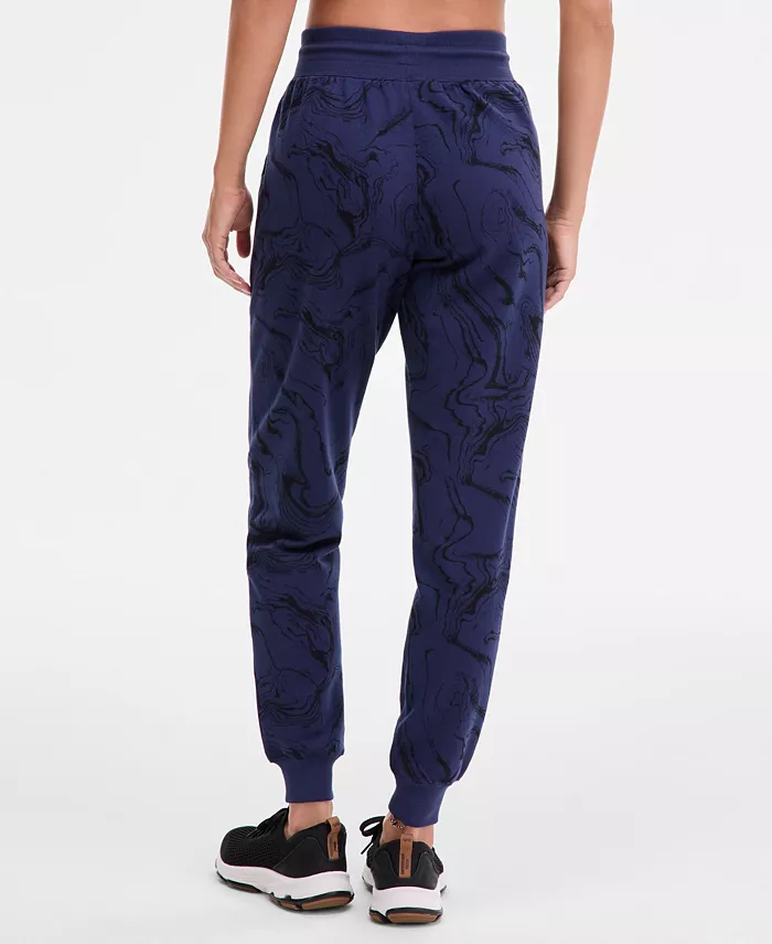 Women's Printed Fleece Jogger Pants - thumbnail 4