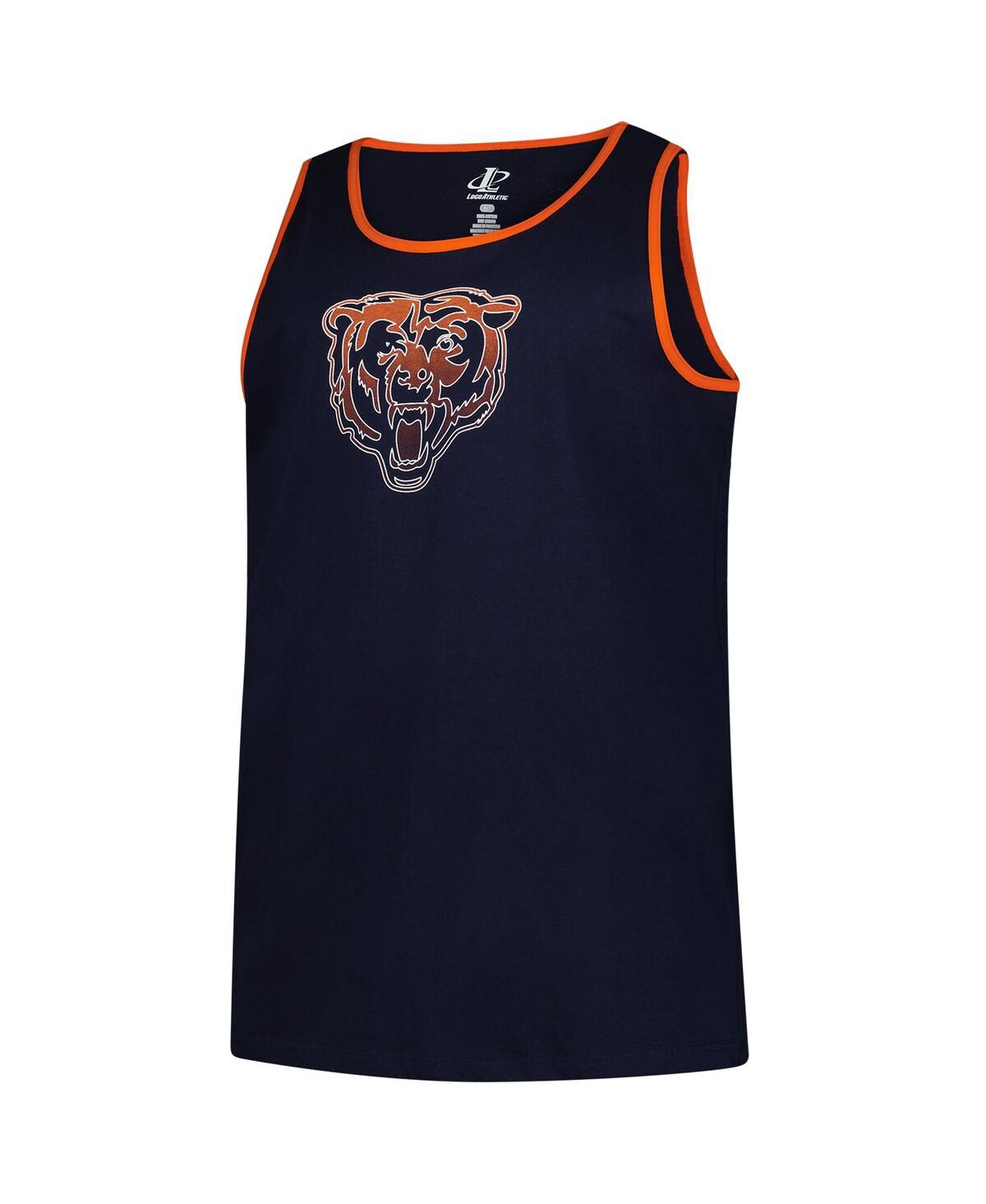 Fanatics Men's Navy Chicago Bears Unmatched Success Tank Top In Blue