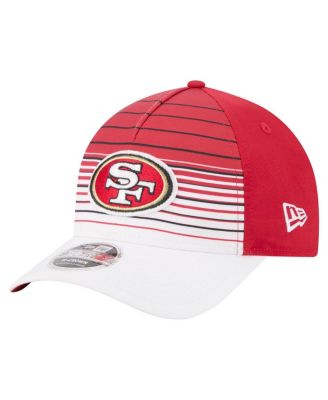 New Era - Men's White/Scarlet San Francisco 49ers Adventure Gradient 9FORTY M-Crown A-Frame Adjustable Hat