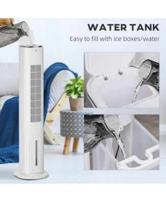 Portable Air Cooler and Humidifier Cooling Fan for Bedroom