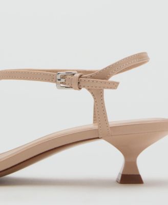 Women's Kitten Heel Straps Sandals