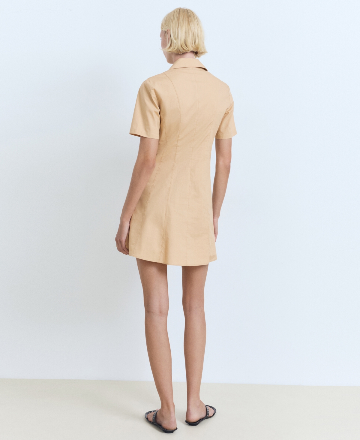 Mango Women's Short Shirt Dress
