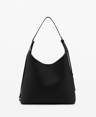 MANGO - Women's Buckle Shopper Bag