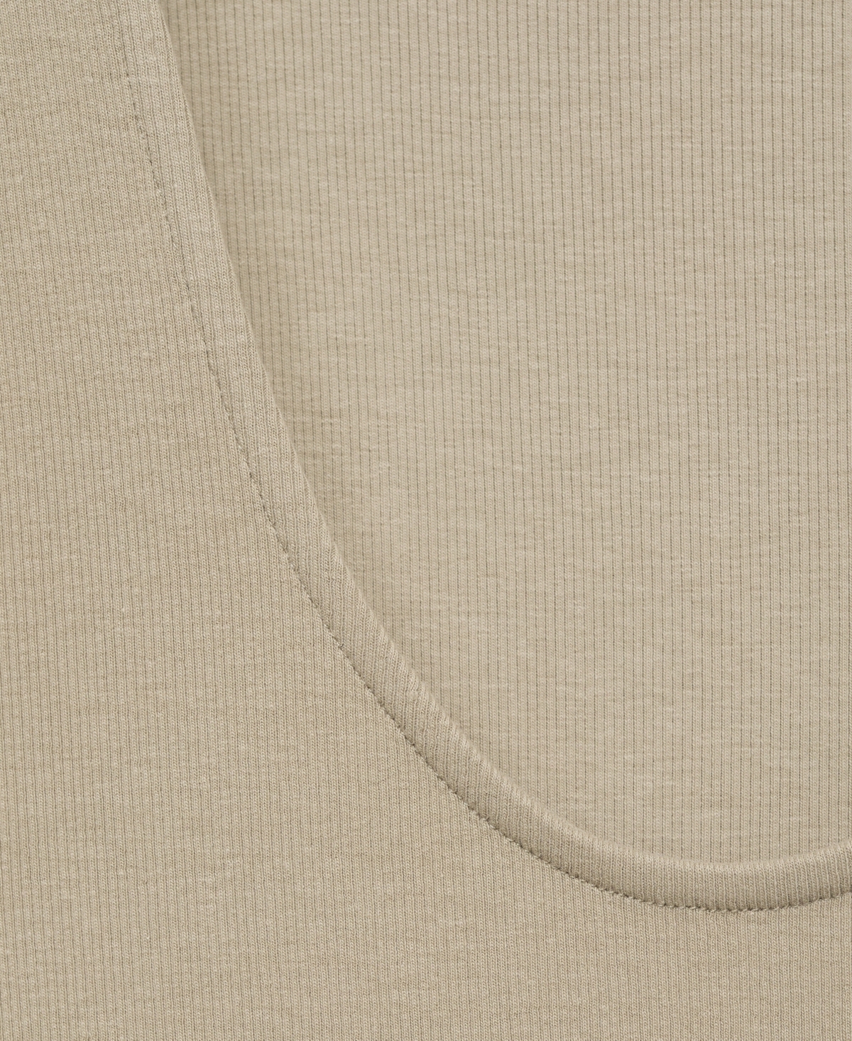 Mango Flared Dress In Combined Fabric Khaki In Brown